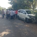 MLA Medipalli Satyam: ఎమ్మెల్యే సత్యం కాన్వాయ్‌కి రోడ్డు ప్రమాదం.. ఐదు కార్లు ధ్వంసం, తృటిలో తప్పిన పెను ప్రమాదం!