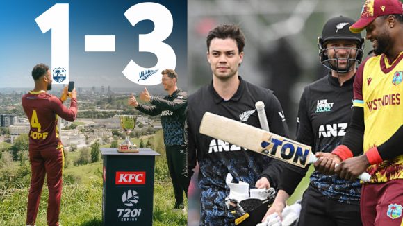 NZ vs WI 5th T20i: వెస్టిండీస్ ను చిత్తు చేసిన న్యూజిలాండ్‌.. 3-1 తేడాతో టీ20 సిరీస్ కైవ‌సం