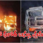 Bus Fire Accident: హైదరాబాద్- విజయవాడరహదారిపై కాలి బూడిదైన ట్రావెల్స్ బస్సు, 29 మంది ప్రయాణీకులు..