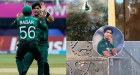 Naseem Shah: పాక్ క్రికెటర్ ఇంటిపై కాల్పులు..తుక్కు తుక్కైన కారు