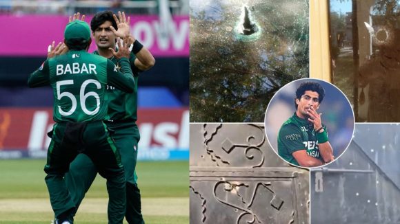 Naseem Shah: పాక్ క్రికెటర్ ఇంటిపై కాల్పులు..తుక్కు తుక్కైన కారు