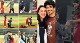 Palash Muchhal Proposes: కళ్లకు గంతలు క‌ట్టి, అర్ధ‌రాత్రి స్టేడియంలో స్మృతికి పలాశ్ ‘సర్‌ప్రైజ్ ప్రపోజల్’