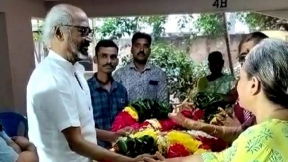 Rajinikanth : నటన నేర్పిన గురువు మృతి.. నివాళులు అర్పించిన రజనీకాంత్!