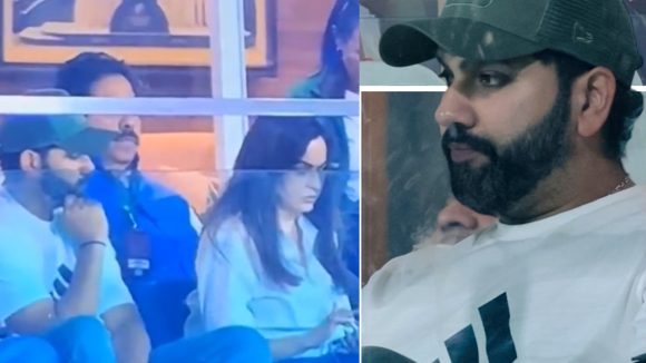 Rohit – Nita Ambani: నీతా అంబానీ చాటింగ్‌..సీక్రెట్ గా తొంగిచూసిన రోహిత్ శ‌ర్మ‌..వీడియో వైర‌ల్‌