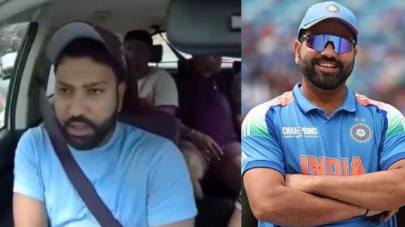 Rohit Sharma: Uber టాక్సీలో రోహిత్ శర్మ.. వీడియో వైరల్