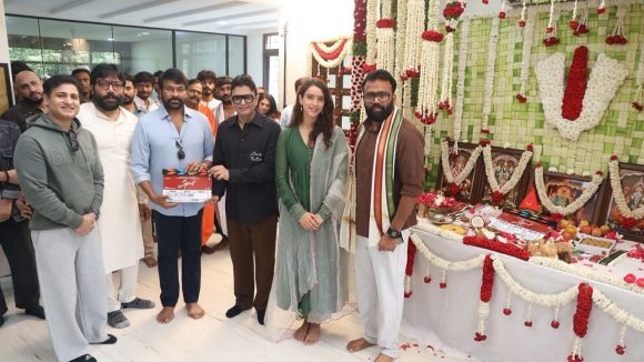 Spirit pooja Ceremony: హమ్మయ్య స్పిరిట్ మొత్తానికి స్టార్ట్.. మెగాస్టార్ చేతుల మీదుగా..
