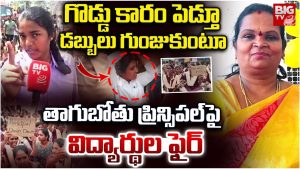 Students Protest: ప్రిన్సిపాల్ వేధింపులు.. రోడెక్కిన విద్యార్థినులు