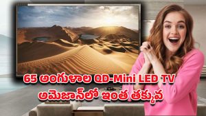 Amazon Offer: 65 ఇంచుల టీవీపై 62శాతం డిస్కౌంట్.. వామ్మో అమెజాన్‌లో ఇంత పెద్ద ఆఫరా ?