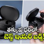 Earbuds Under Rs 1000: మంచి సౌండ్ క్వాలిటీ, ఎక్కువ బ్యాటరీ బ్యాకప్.. రూ. 1000 లోపు క్రేజీ ఇయర్ బడ్స్!