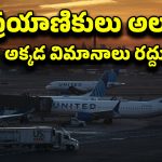 US flight crisis: అమెరికాలో ఒక్కసారిగా రద్దైన 1,460 ఫ్లైట్లు.. ఇబ్బందుల్లో వేలమంది ప్రయాణికులు