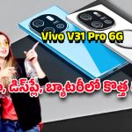 Vivo V31 Pro 6G: 6జి యుగానికి సిద్ధమైన వివో వి31 ప్రో .. డిజైన్, కెమెరా, పవర్ అన్నీ టాప్..