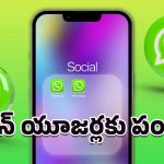 WhatsApp: ఐఫోన్ యూజర్లకు గుడ్ న్యూస్.. ఒకే ఫోన్లో ఒకటి కంటే ఎక్కువ వాట్సప్ అకౌంట్లు!
