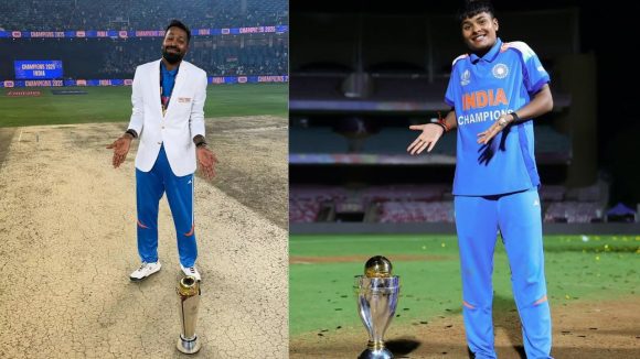 Womens World Cup 2025: హ‌ర్ధిక్ పాండ్యాను కాపీ కొడుతున్న లేడీ బుమ్రా