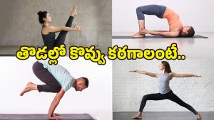 Yoga Asanas: ఐదు ఆసనాలు.. తొడల్లోని కొవ్వు ఐస్‌లా కరిగిపోద్ది!