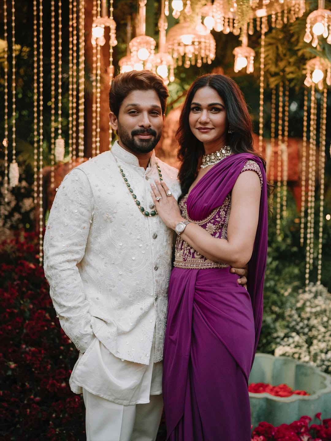 Allu Arjun-Sneha Reddy Latest Photos (Source: Instagram)