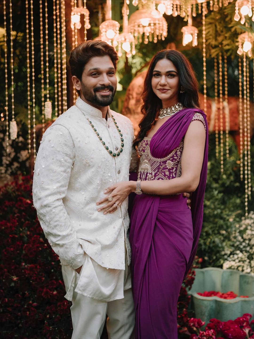 Allu Arjun-Sneha Reddy Latest Photos (Source: Instagram)
