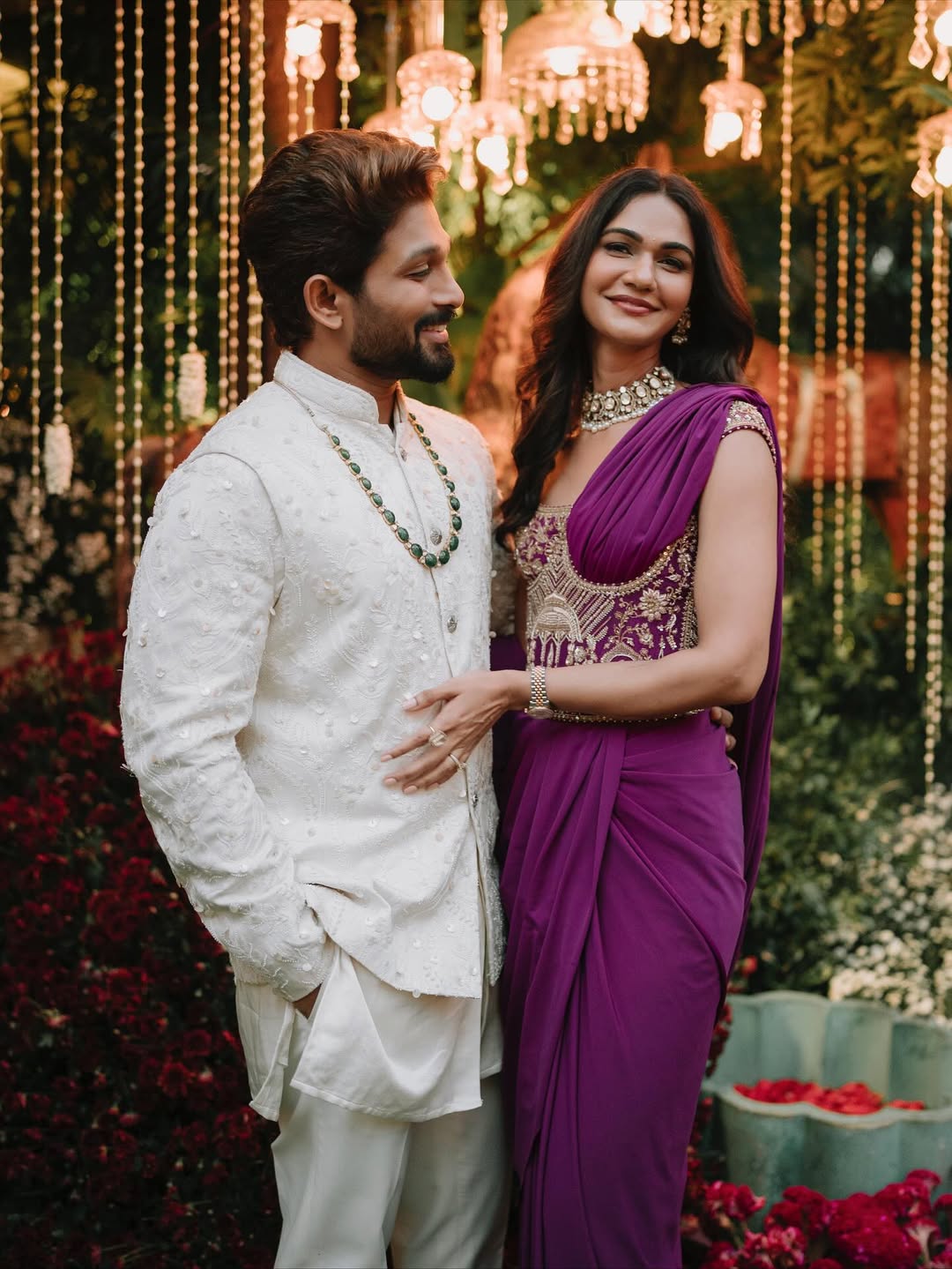 Allu Arjun-Sneha Reddy Latest Photos (Source: Instagram)