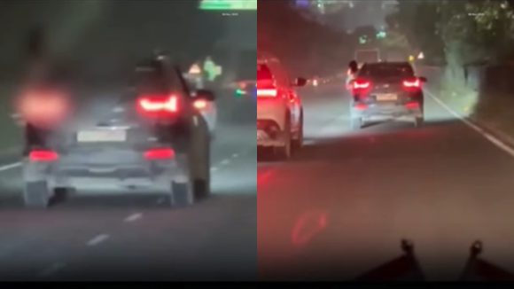 Shocking Video: లక్నోలో రెచ్చిపోయిన యువతి.. కారులో నగ్నంగా ప్రయాణం.. వీడియో వైరల్