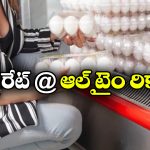 Eggs Rate Today:  ఆకాశాన్ని అంటుతున్న గుడ్ల రేట్లు, మరీ ఇంతనా?