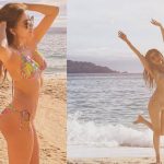 Geethika : బికినీలో అందాలతో కుర్రాళ్ళను ఉడికిస్తున్న అహింస హీరోయిన్.. బాపురే కష్టమే..