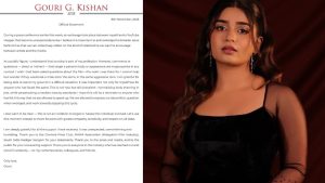 Gouri Kishan  : జర్నలిస్ట్ కు హీరోయిన్ ఘాటు రిప్లై.. అలా చేస్తే ఊరుకొనేది లేదు..