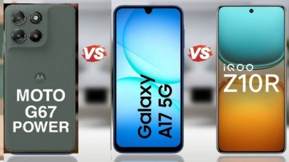Smartphone Comparison: మోటో G67 పవర్ 5G vs శామ్‌సంగ్ గెలాక్సీ A17 vs ఐకూ Z10R.. ఏది బెస్ట్?