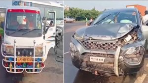 Nellore Accident: నెల్లూరులో స్కార్పియో యాక్సిడెంట్.. నలుగురు టీచర్లు స్పాట్!