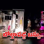 Bus Accident: నెల్లూరు హైవేపై ట్రావెల్స్‌ బస్సు బోల్తా.. స్పాట్‌లో 20 మంది