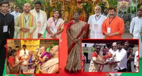 Droupadi Murmu: తిరుమల శ్రీవారిని దర్శించుకున్న రాష్ట్రపతి.. మధ్యాహ్నం హైదరాబాద్‌కు చేరుకోనున్న ద్రౌపది ముర్ము..