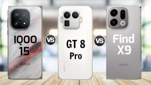 Smartphone Comparison: ఐకూ 15 vs రియల్ మి GT 8 ప్రో vs ఒప్పో ఫైండ్ X9.. మూడు కొత్త ఫ్లాగ్‌షిప్ల మధ్య పోటీ