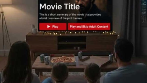 Netflix: అడల్ట్ కంటెంట్ కి స్కిప్ బటన్.. అదంతా నమ్మావంటే అంతే