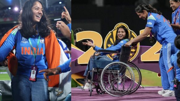 Pratika Rawal:  వీల్ చైర్ పైనే టైటిల్ అందుకున్న ప్రతీకా రావల్..గుండెలు పిండే ఫోటోలు వైర‌ల్‌