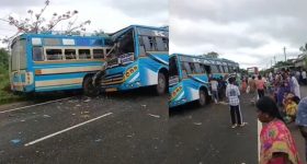 Bus Accident: ఆగని బస్సు ప్రమాదాలు.. రెండు ప్రైవేటు బస్సులు ఢీ.. 8 మంది స్పాట్ డెడ్