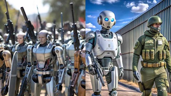 Robots Border Security: దేశ సరిహద్దులను కాపాడేందుకు రోబో సైనికులు.. స్వతహాగా నిర్ణయాలు తీసుకుంటాయి