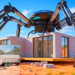Spider Robot Construction: 24 గంటల్లో ఇల్లు కట్టేసే సాలీడు రోబోట్.. సిమెంట్‌తో కాదు వ్యర్థాలతోనే!