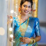 Supritha : బ్లూ శారీలో సుప్రిత ఎంత అందంగా ఉందో.. కుర్రాళ్ళు ఫిదా…