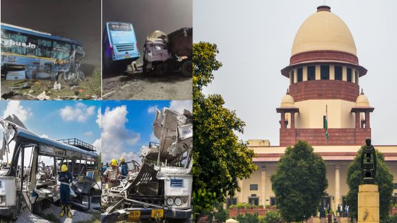 Supreme Court: రోడ్డు ప్రమాదాలపై సుప్రీంకోర్టు లో విచారణ.. తెలంగాణ ప్రభుత్వానికి సుప్రీం నోటీసులు