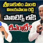 Vijaysai Reddy: శ్రీకాకుళం నుంచి..  విజయసాయి రెడ్డి  పాలిటిక్స్ లోకి రీఎంట్రీ?