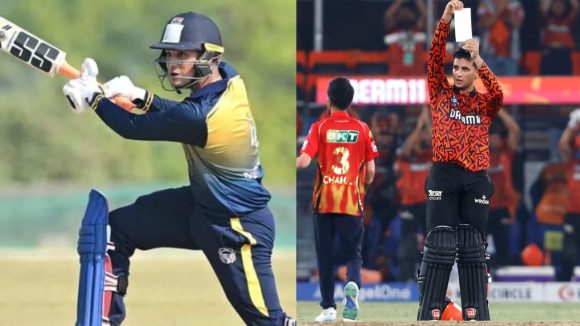 Abhishek Sharma: 32 బంతుల్లో  అభిషేక్ శ‌ర్మ సెంచ‌రీ.. 28 సిక్స‌ర్లు, 20 ఓవర్లలో 310 రన్స్