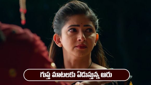Nindu Noorella Saavasam Serial Today December 14th: ‘నిండు నూరేళ్ల సావాసం’ సీరియల్‌: ఆరును బయపెట్టిన గుప్త మాటలు