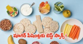 Snacks For Diabetes: షుగర్ పేషెంట్లకు.. బెస్ట్ స్నాక్స్ ఏంటో తెలుసా ?