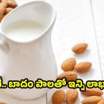 Almond Milk: చర్మ సౌందర్యం నుంచి గుండె ఆరోగ్యం వరకు.. బాదం పాలతో కలిగే లాభాలు ఇవే !