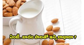 Almond Milk: చర్మ సౌందర్యం నుంచి గుండె ఆరోగ్యం వరకు.. బాదం పాలతో కలిగే లాభాలు ఇవే !