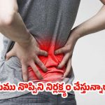 Back Pain: వెన్నునొప్పి ఈ 5 లక్షణాలతో కలిసి వస్తుందా? అయితే వెంటనే అలర్ట్ అవ్వండి !