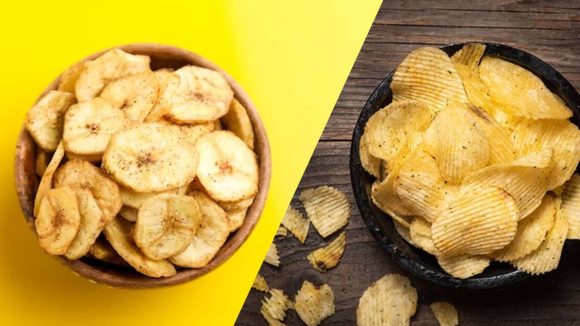 Banana Chips vs Potato Chips: బనానా చిప్స్ Vs పొటాటో చిప్స్.. ఆరోగ్యానికి ఏది బెస్ట్ ?