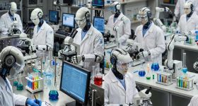 DeepMind Robot Scientists: శాస్త్రవేత్తలుగా ఏఐ రోబోలు.. సినిమా కాదు నిజంగానే.. గూగుల్ సాహసం