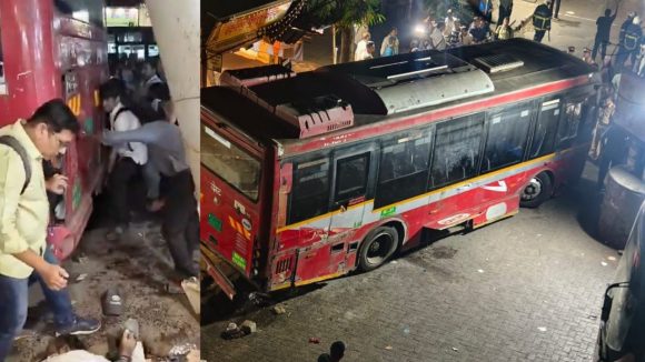 BEST Bus Accident: వైరల్ వీడియో.. పాదచారులపైకి దూసుకెళ్లిన బస్సు.. స్పాట్‌లోనే 13 మంది..!