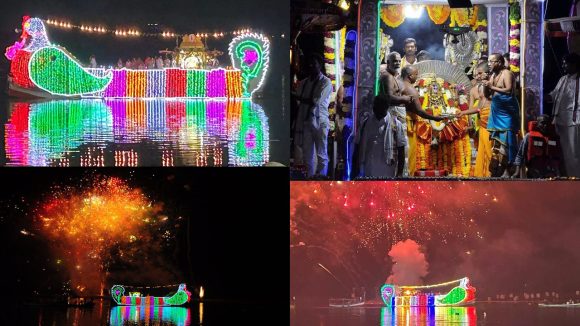 Bhadrachalam: మారుమోగిన భద్రాచలం.. గోదావరిపై స్వామివారి జలవిహారం..లైవ్ వీడియో