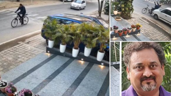 Gurugram Hit And Run: గురుగ్రామ్‌లో హిట్  అండ్ రన్ కేసు.. కారు వేగానికి ఎగిరిపడిన బిజినెస్‌మెన్, సీసీటీవీ ఫుటేజ్‌లో