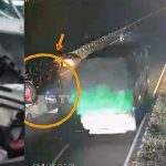 Car Accident: ఘోర రోడ్డు ప్రమాదం.. వేగానికి నుజ్జయిన కారు, సీసీటీవీ ఫుటేజ్‌లో